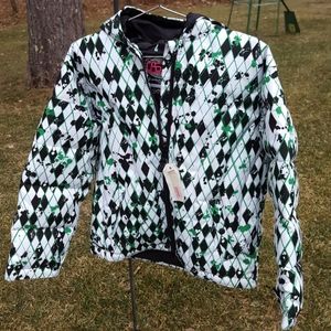 NWT CastleX Girls quilted winter jacket size M